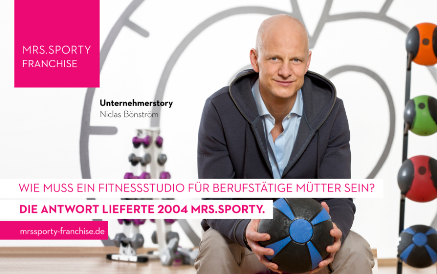 Niclas Bönström Unternehmer Mrs.Sporty